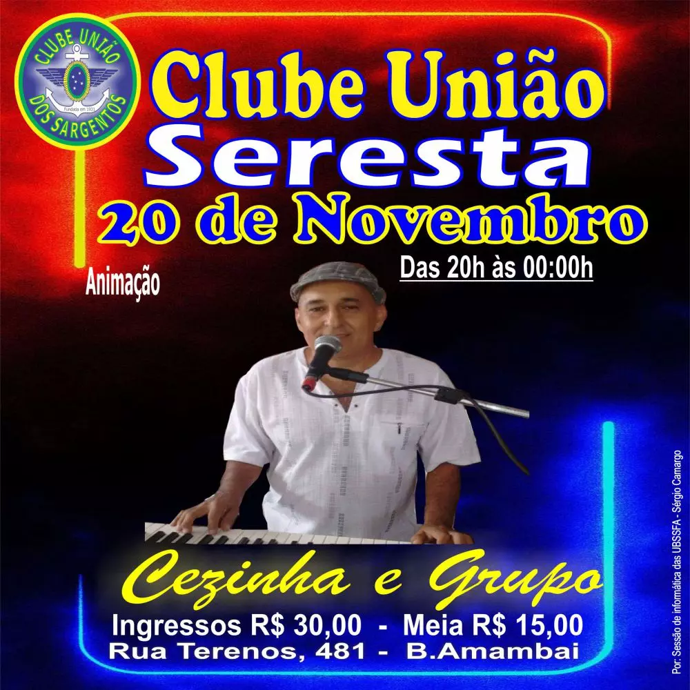Seresta do Clube União 20/11/2024